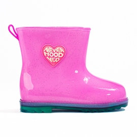 Galoscher för tjejer Shelovet rosa