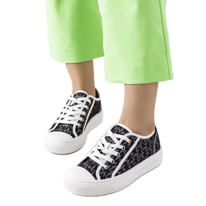 Svarta Chelms sneakers