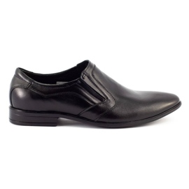 Olivier Herr formella slip-on skor 284 svart