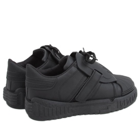 Melbo Black damsneakers svart
