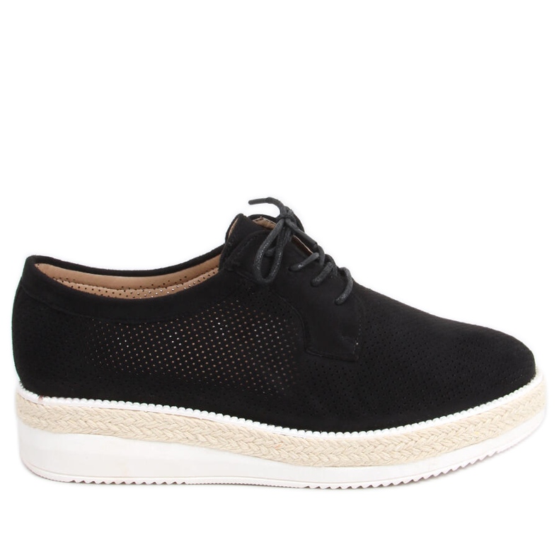 Guermo Black espadrilles spetsade loafers svart