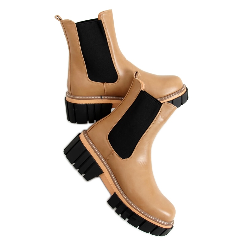 Chelsea stövlar för dam Bella LT.KHAKI beige