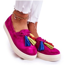 PS1 Slip-On dam Sneakers Fuchsia Venira rosa