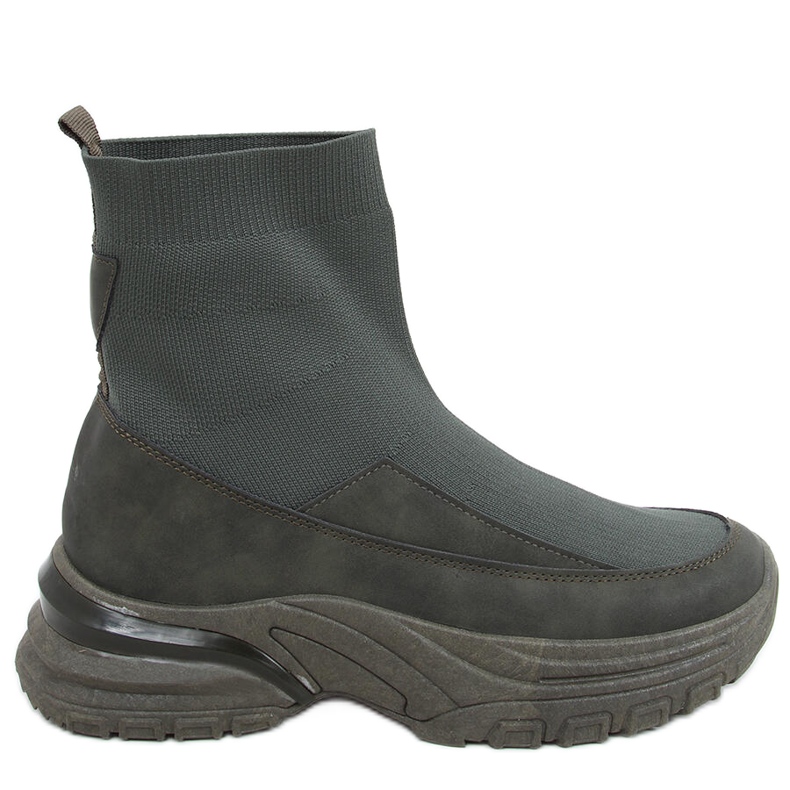 PA1 Goko Green sock sportskor grön