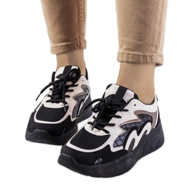 Svarta Brito sneakers vit