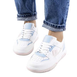 Arsan vita sneakers för kvinnor