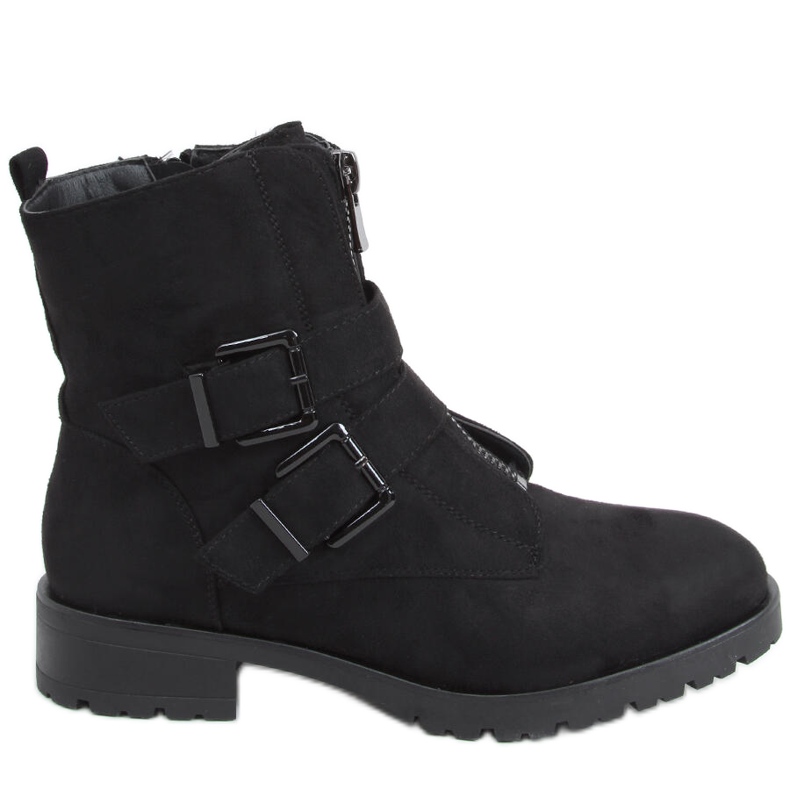 Military Vera Black boots svart