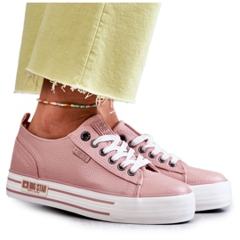 Låga damsneakers Big Star KK274016 Rosa