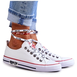 Dammaterial Sneakers Big Star KK274101 Vit