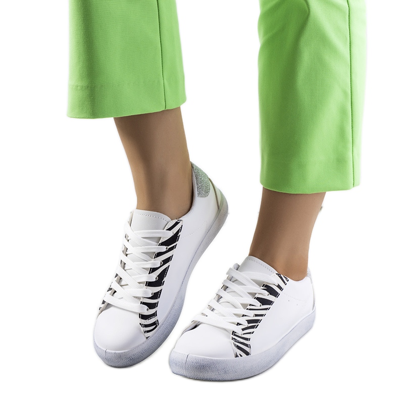 Kameta Zebra vita sneakers