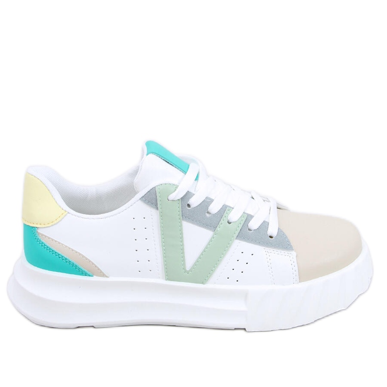 PA1 Melody Beige damsneakers vit