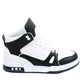 PA1 Liam Black ankel sneakers vit svart