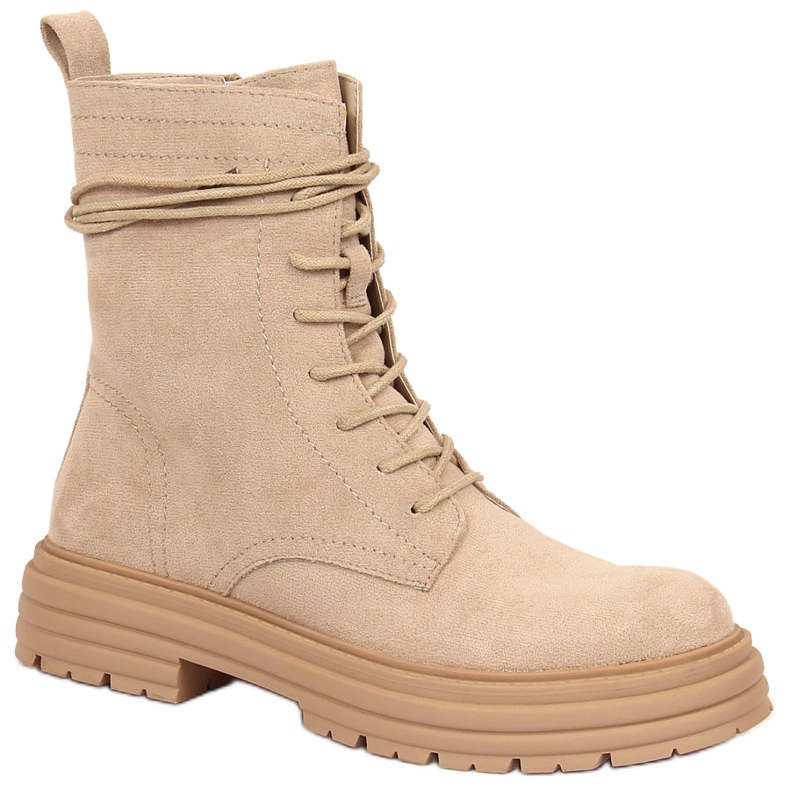 S.Barski Trapper boots, mocka beige S. Barski