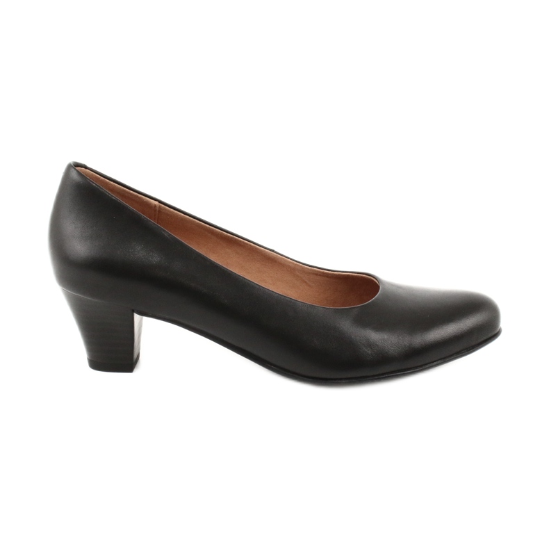 Caprice svarta pumps för kvinnor 22415-25