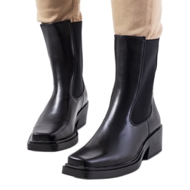 Svarta Maret-stövlar