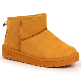 Snowboots på Big Star INT1749B kamelplattform brun