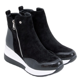 PA1 Wedge boots Micah Black svart