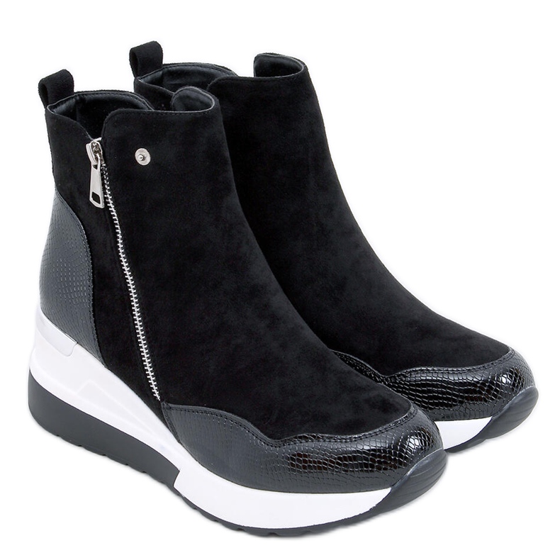 PA1 Wedge boots Micah Black svart