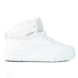 Shelovet-sneakers för kvinnor med en hög ovandel vit
