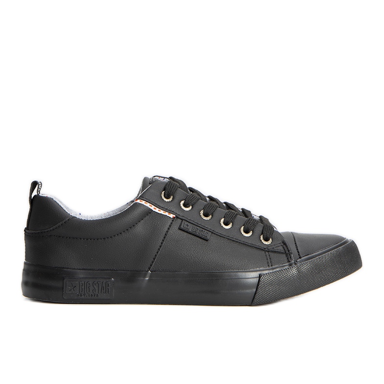 Svarta herrsneakers Big Star KK174004