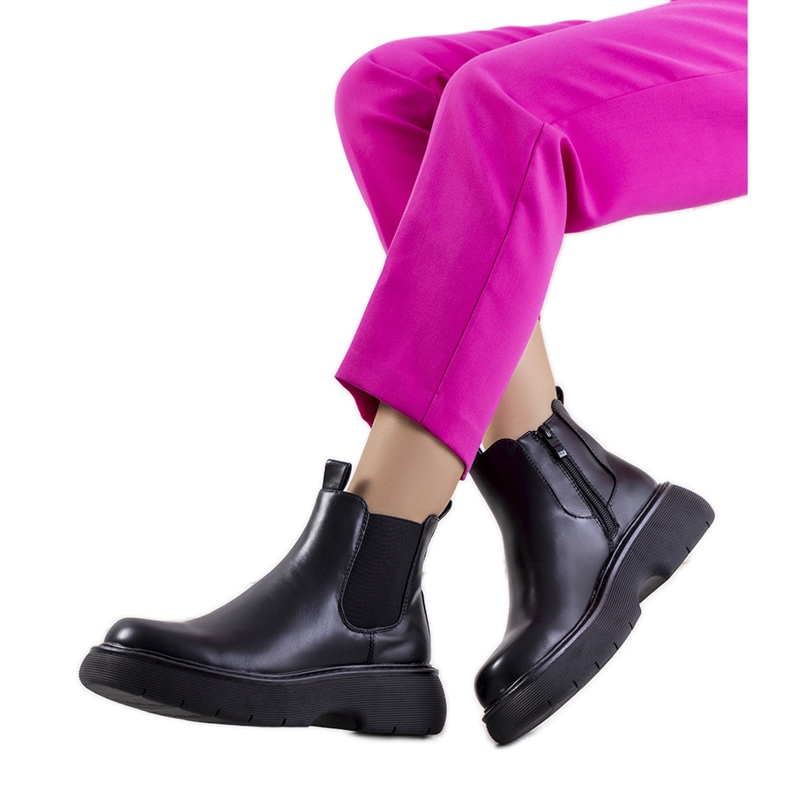 PA1 Svarta Cromer stövlar