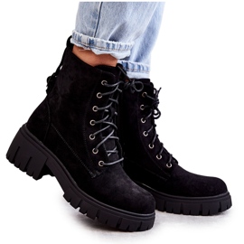 PG1 Dammocka Warm Boots Med Dragkedja Svart Emilien