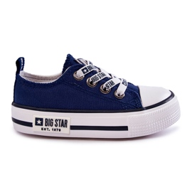 Barnmaterial Sneakers Big Star KK374070 Marinblå