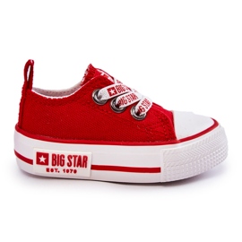 Barnmaterial Sneakers Big Star KK374051 Röd