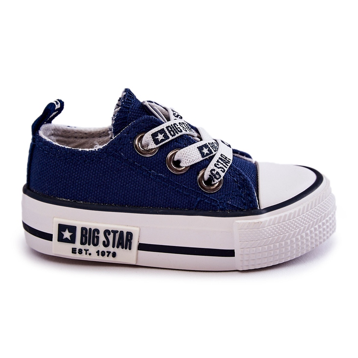 Barnmaterial Sneakers Big Star KK374050 Marinblå