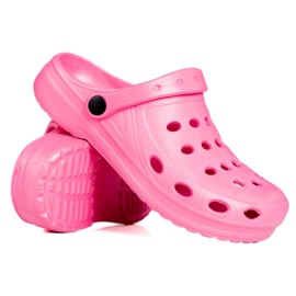 Ljusa Shelovet-rosa tofflor för kvinnor