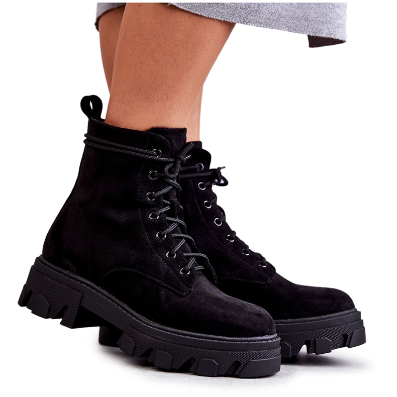 PG1 Mocka Warm Boots Workers Black Darvin svart