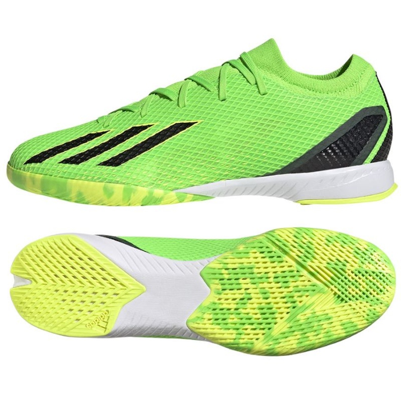 Adidas X Speedportal.3 In M GW8464 fotbollsskor grön grön