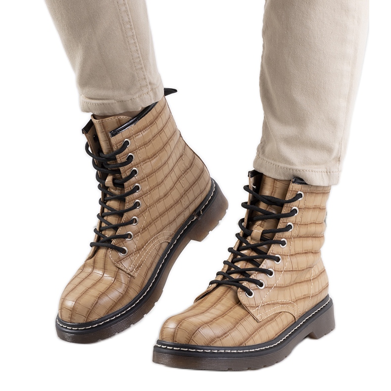 Norte bruna vandringskängor för kvinnor