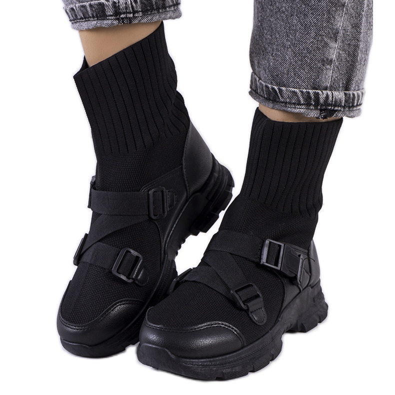 Svarta saker sneakers