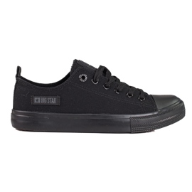 Big Star sneakers för kvinnor KK274009 svart