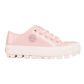 Big Star sneakers för kvinnor KK274047 rosa