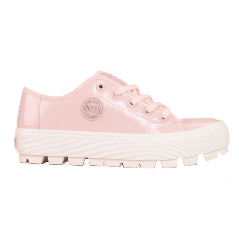 Big Star sneakers för kvinnor KK274047 rosa