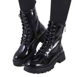 Svarta Worcester-fångare i ekoläder