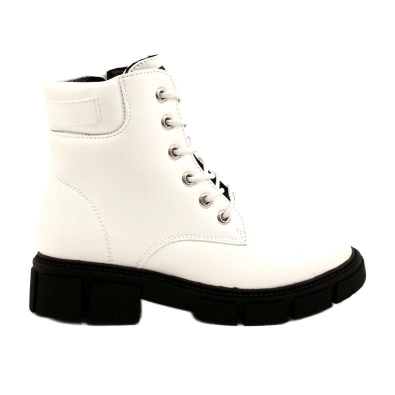 American Club American High Girls 'Workers Isolated Shoes White vit