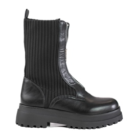 Shelovet svarta damväskor med dragkedja