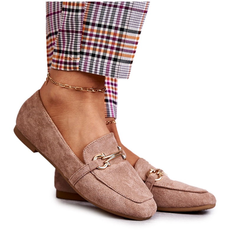 FB2 Mörkbeige Mocka Classic Loafers Roddie