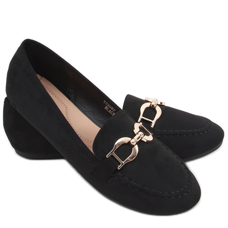 Catalina Black dam loafers svart