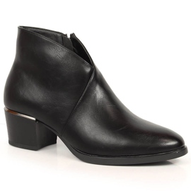 Isolerade damstövlar i beige Vinceza JAN151A svart