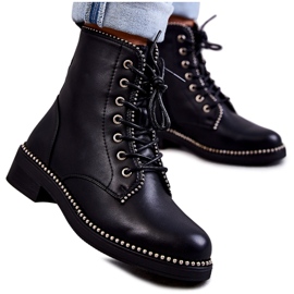 PG1 Damkängor med dubbar Svart Rostill