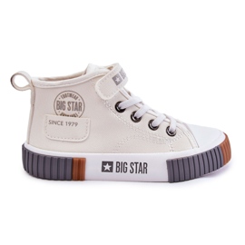 Höga Sneakers för barn Big Star KK374015 Vit