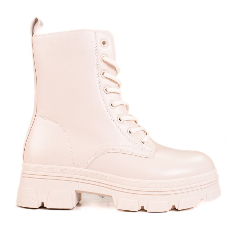 Beige Shelovet damväskor gjorda av ekologiskt läder