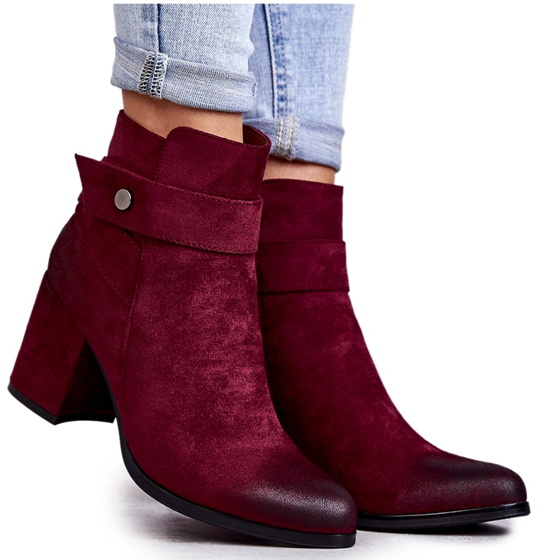 PL4 Mockaskor dam La.Fi 260041WI-SU Röd mångfärgad