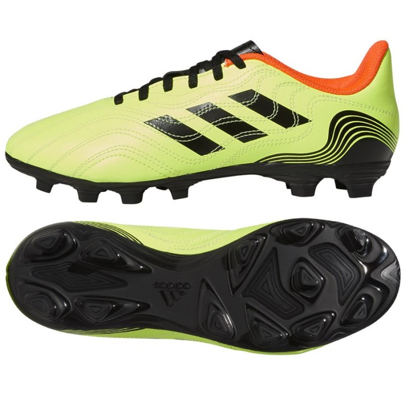 Adidas Copa Sense.4 FxG M GW3581 skor gul gula färger