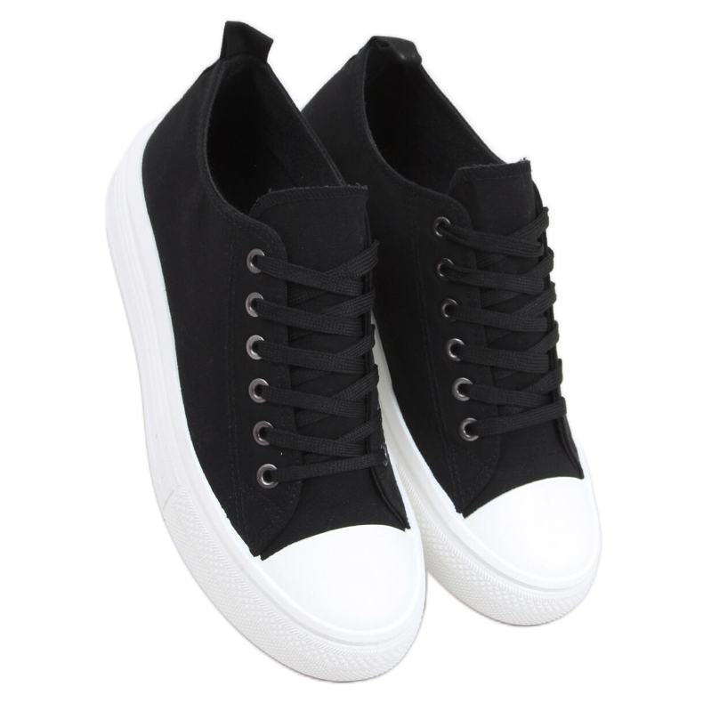 Ebbe Svarta damsneakers