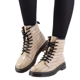 Norte beige vandringskängor för kvinnor